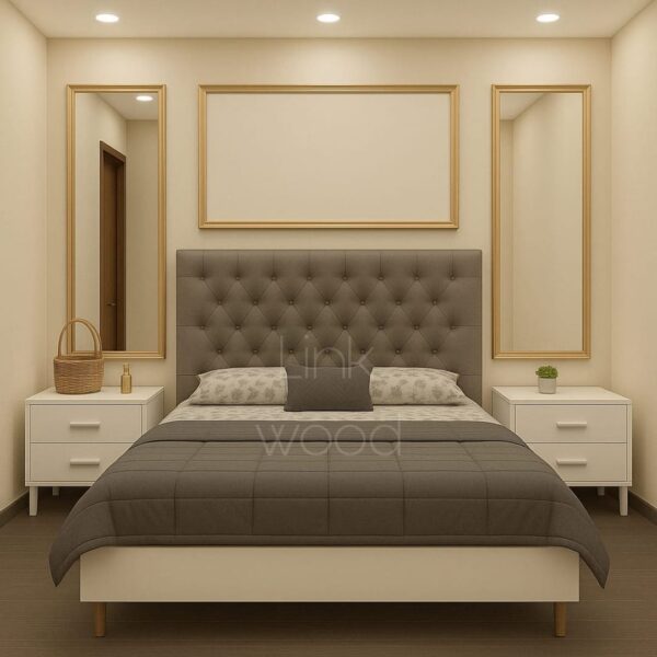 Serene Tufted Bed Set