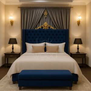 Royal Crest Velvet Bed Set