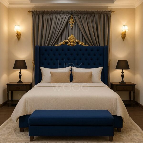 Royal Crest Velvet Bed Set