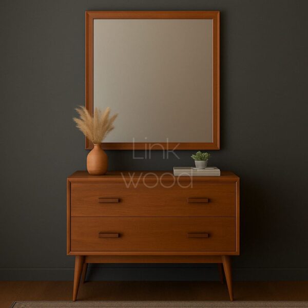 Nordic Walnut Bed Set - Image 2