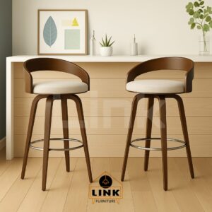 CurveLift – Modern Swivel Bar Stools